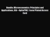 [PDF Download] Bundle: Microeconomics: Principles and Applications 6th   Aplia(TM) 1 term Printed