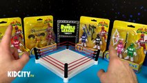 Mighty Morphin Power Rangers Shake Rumble w/ Imaginext Power Rangers Toys Opening