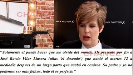 Tania Llasera nos presenta a Pepe Bowie, su hijo