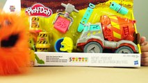 PLAY-DOH Max The Cement Mixer Truck Makes PlayDoh Roads Creative Toy Playset Tonka Chuck
