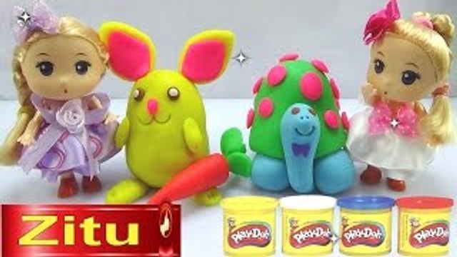 Đồ chơi trẻ em Bé Na Búp bê Chibi nặn Play doh đất nặn Baby doll Stop moti
