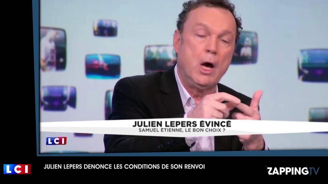 Evincé de France télévision : Julien Lepers " Ca s'est fait en 24 heures"
