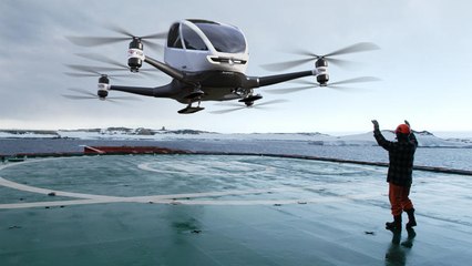 EHANG184, world's first Autonomous Aerial Vehicle
