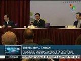 Una candidata lidera encuestas para presidenciales en Taiwán