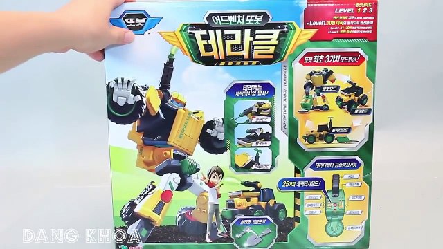 Mở hộp bộ đồ chơi Robot biến hình thành xe tăng rất lợi hại