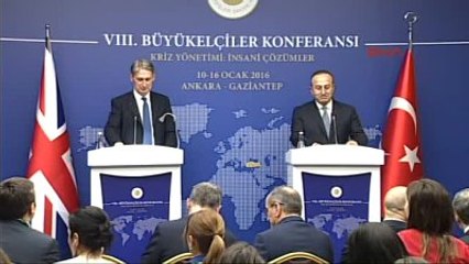 İngiltere Dışişleri Bakanı Hammond Saldırılar Deaş'la Nasıl Mücadele Edilebileceği Konusunda...