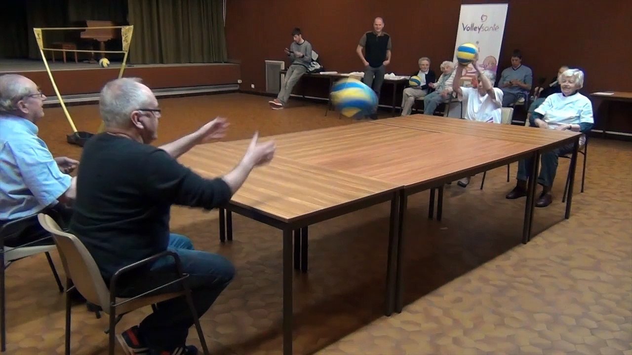 Action Volley Santé chez les Petites Sœurs des Pauvres