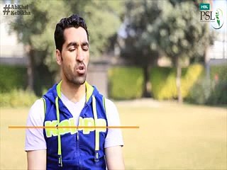 What's Umar Gul saying to the Quetta Gladiators fans