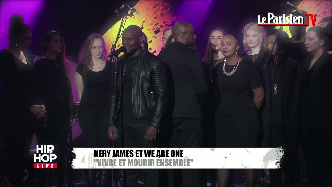 EXCLUSIF. Kery James interprète «Vivre ou mourir ensemble» en live