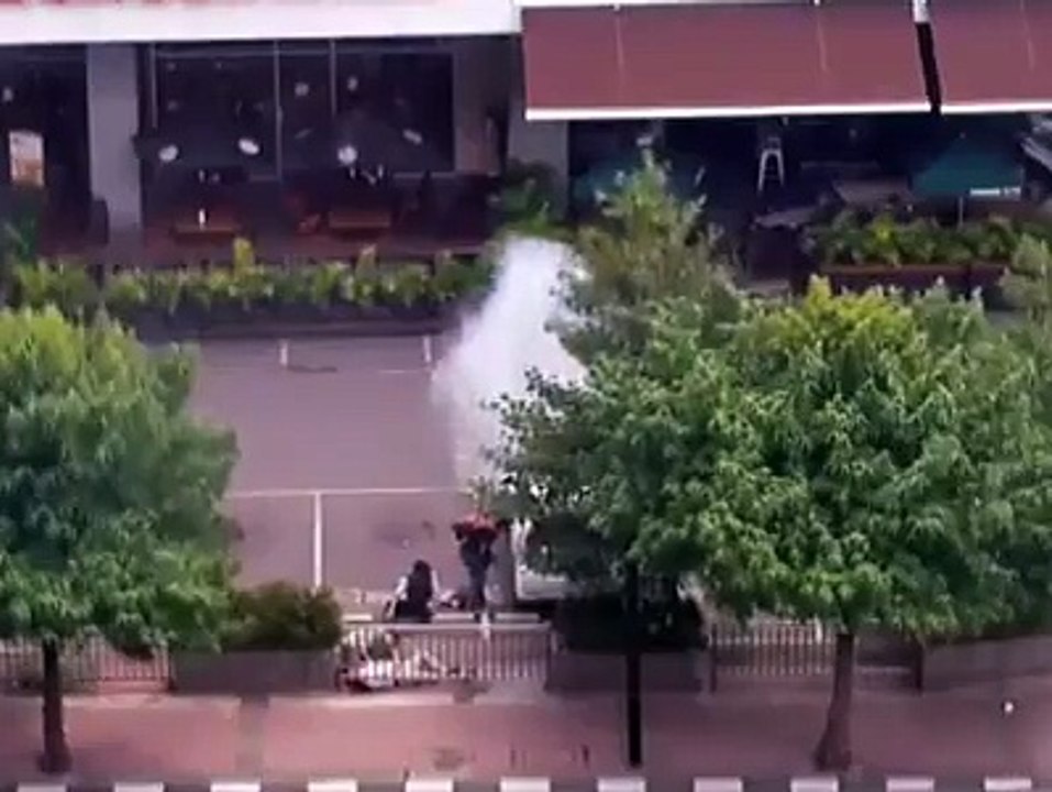 Live Footage of Indonesia Suicide Blast ll must watch