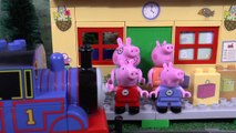 Peppa Pig Train Jouet Jeu de Construction de Play Doh Duplo Thomas et ses Amis les Jouets Juguetes de Peppa Pig