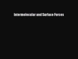 [PDF Download] Intermolecular and Surface Forces [Download] Full Ebook