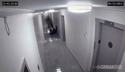 Real Ghost Gets Caught on CCTV camera