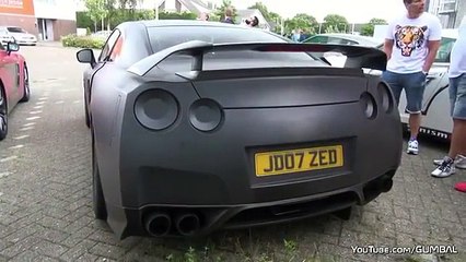 1400HP Nissan GT-R JM1400R - Start, Revs, Flames, Accelerations!