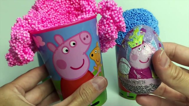Peppa Pig Surprise Eggs Peppa Pig Ice Creams Disney Princess Minnie Mouse Spider-Man Eggs