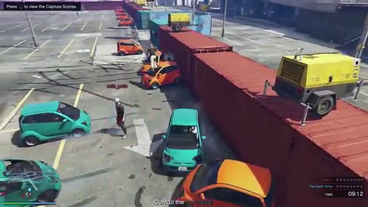 GTA 5 Online - SMART CAR SOCCER! (GTA V Online)