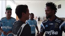 Jean chega ao Palmeiras e é integrado ao elenco em Itu