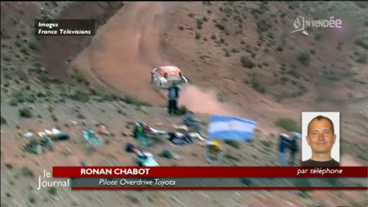 Dakar 2016 : Interview du pilote vendéen Ronan Chabot