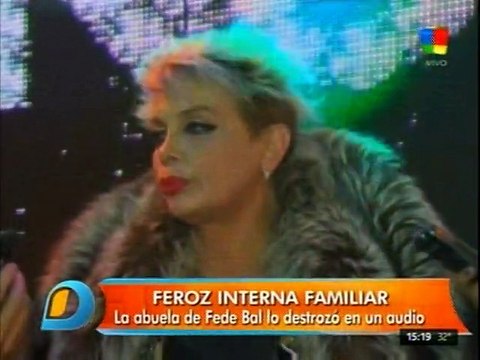 Carmen Barbieri enojada con la prensa