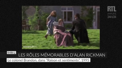 VIDÉO - Les rôles mémorables d'Alan Rickman