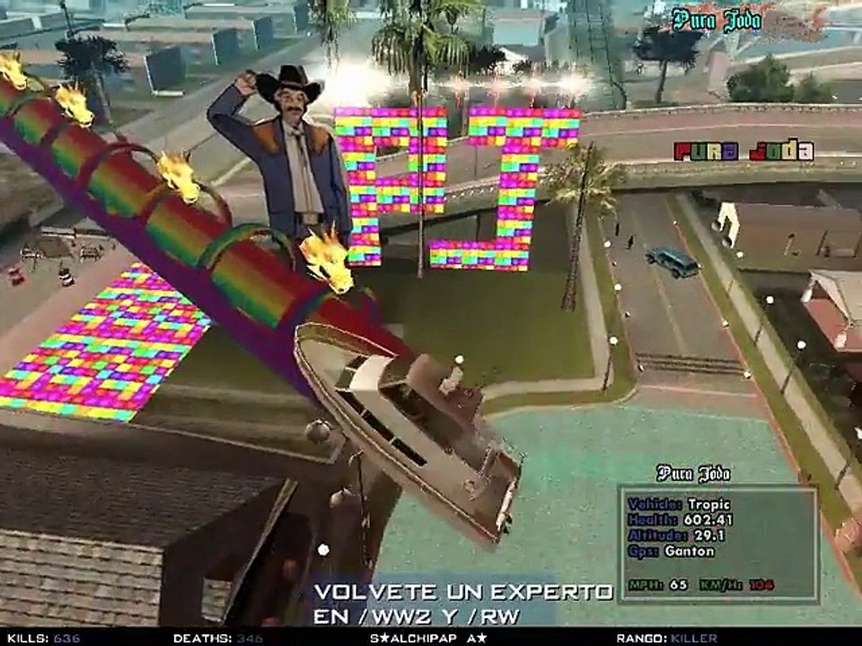 Pura-Joda freeroam atrevete a entrar! samp