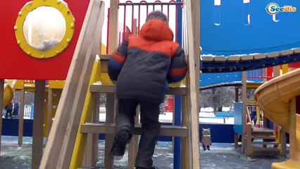 ✔ Монстр Трак. Тестирования машинки на детской площадке с Игорьком - Monster Truck - Video for kids