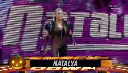 WWE SmackDown! 10292015 Paige vs. Natalya (Team B.A.D. Attacks)