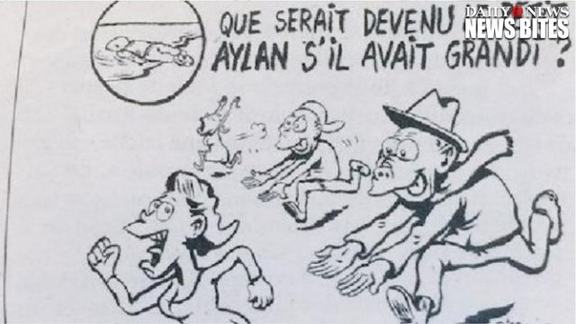 'Disgusting' Charlie Hebdo Cartoon of Drowned Syrian Boy