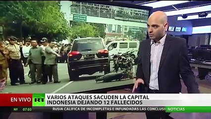 Indonesia sufre 7 atentados efectuados por ISIS