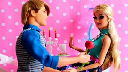 O Jantar Romântico de Ken e Barbie Beatriz - Novelinha da Barbie [Parte 19]