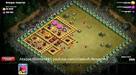 Ataque Frontal - Campa a de Duendes #31 - Clash of Clans