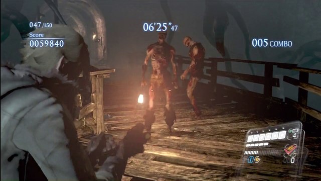 RESIDENT EVIL 6 [HD] - THE MERCENARIES - SHERRY DUO - THE CATACOMBS (S RANK!)