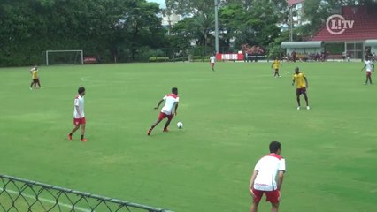 Daniel sente a coxa esquerda e pede pra ser substituído