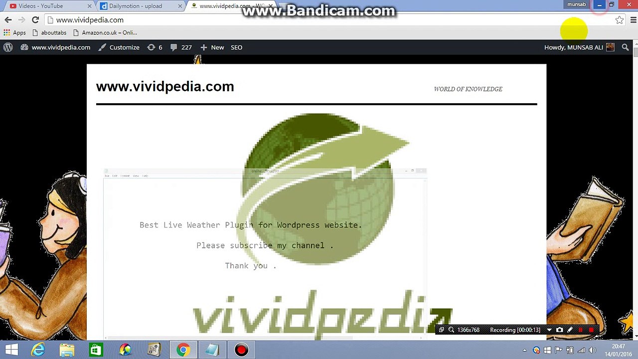 Best Live Weather Plugin for Wordpress website