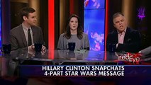 Clinton uses Snapchat for terrible Star Wars jokes