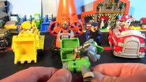 Paw Patrol Racers Marshall Chase Rubble Zuma Rocky Skye Nickelodeon - Unboxing Demo Review