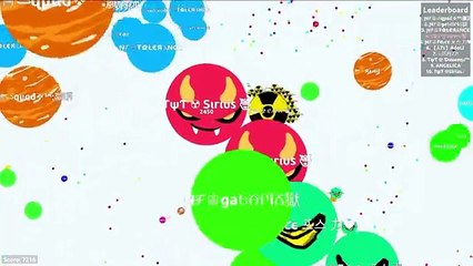Clan destroying Agario Lobby -- Agario Gameplay