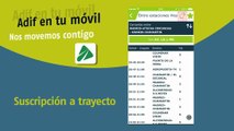 APP Adif en tu móvil. Presentación + Tutorial