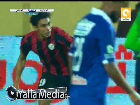 اهداف مباراة ( الاهلى 1-1 الداخلية ) الدورى المصرى