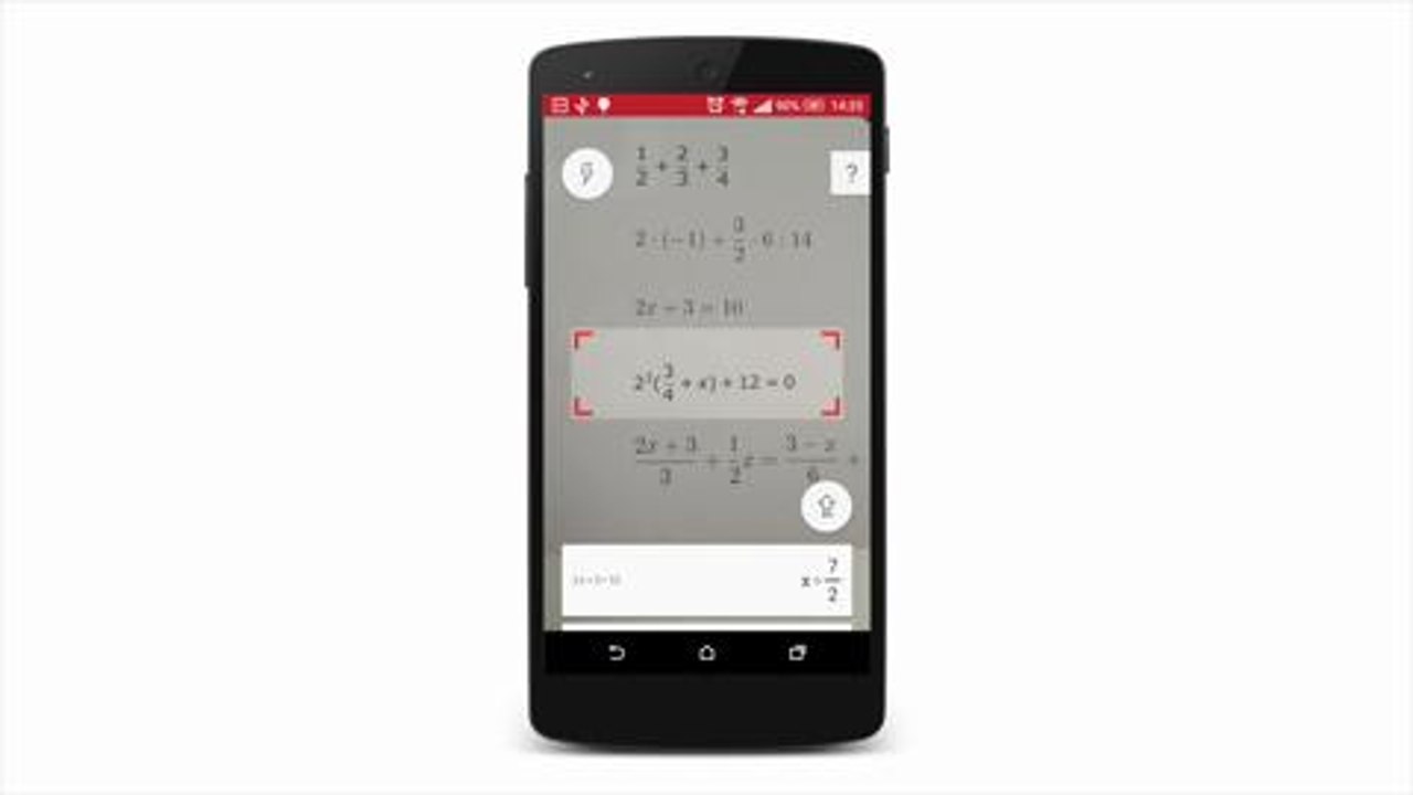 PhotoMath Android Video