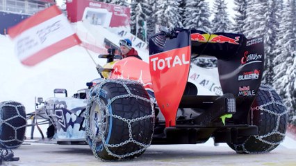 Show della F1 con Max Verstappen a Kitzbühel