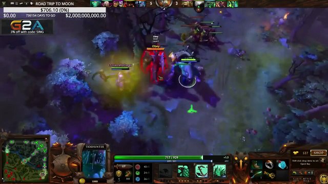 Dota 2 Reborn 7000 MMR Tidehunter Ranked Match