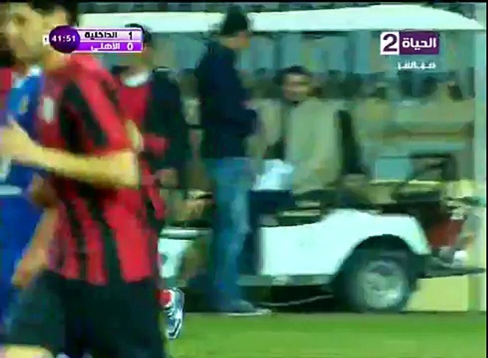أهداف مباراة الأهلي والداخلية الإسبوع الثالث عشر من الدوري الممتاز2015-2016