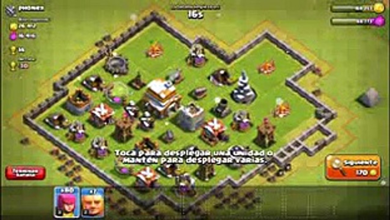 CoC ataque fail __