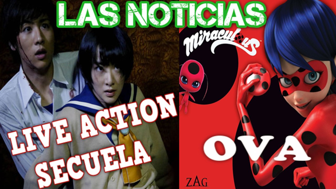 SECUELA DE LA PELICULA LIVE ACTION CORPSE PARTY Y MIRACULOUS LADYBUG OVA
