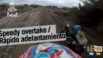 Speedy overtake / Rápido adelantamiento / Dépassement à vive allure - Stage 11 - Dakar 2016
