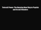 [PDF Download] Telecult Power: The Amazing New Way to Psychic and Occult Wonders [Download]