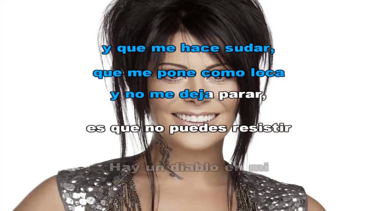 DIABLO EN MI - ALEJANDRA GUZMAN - KARAOKE - PISTA Y LETRA