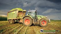 Maishäckseln | Fendt Traktoren | Chopping Maize | Kumm Agrar | AgrartechnikHD