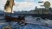 Boat Sailing The Open Sea In Witcher 3 Wild Hunt